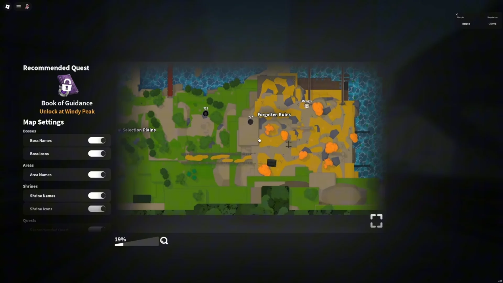 Unlocking Dungeons NPC and Location