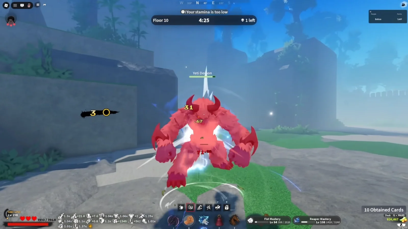 Floor 10 Boss Fight