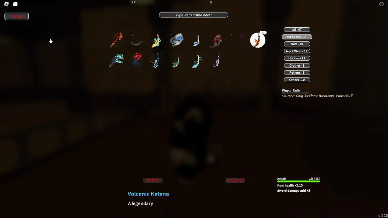 Katana Prerequisites