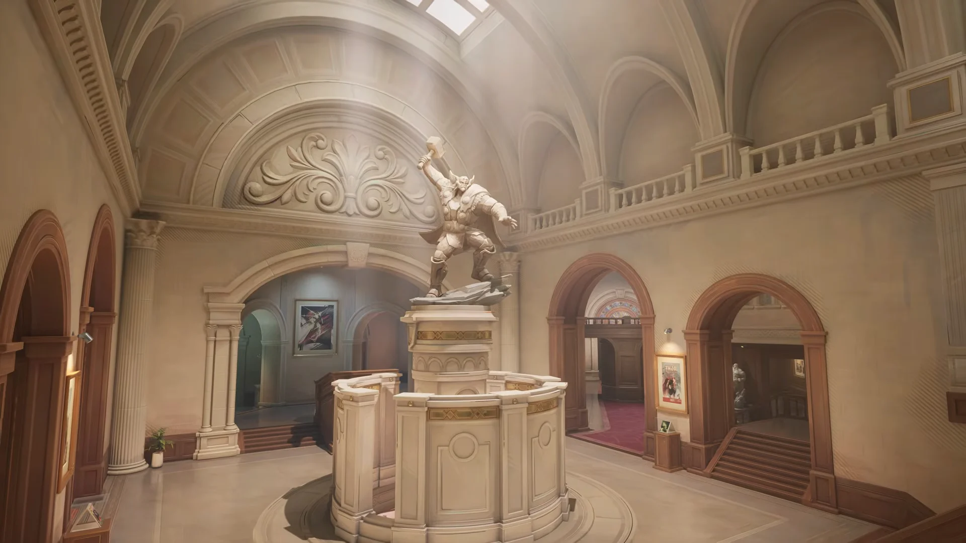 Museum Rotunda Statue
