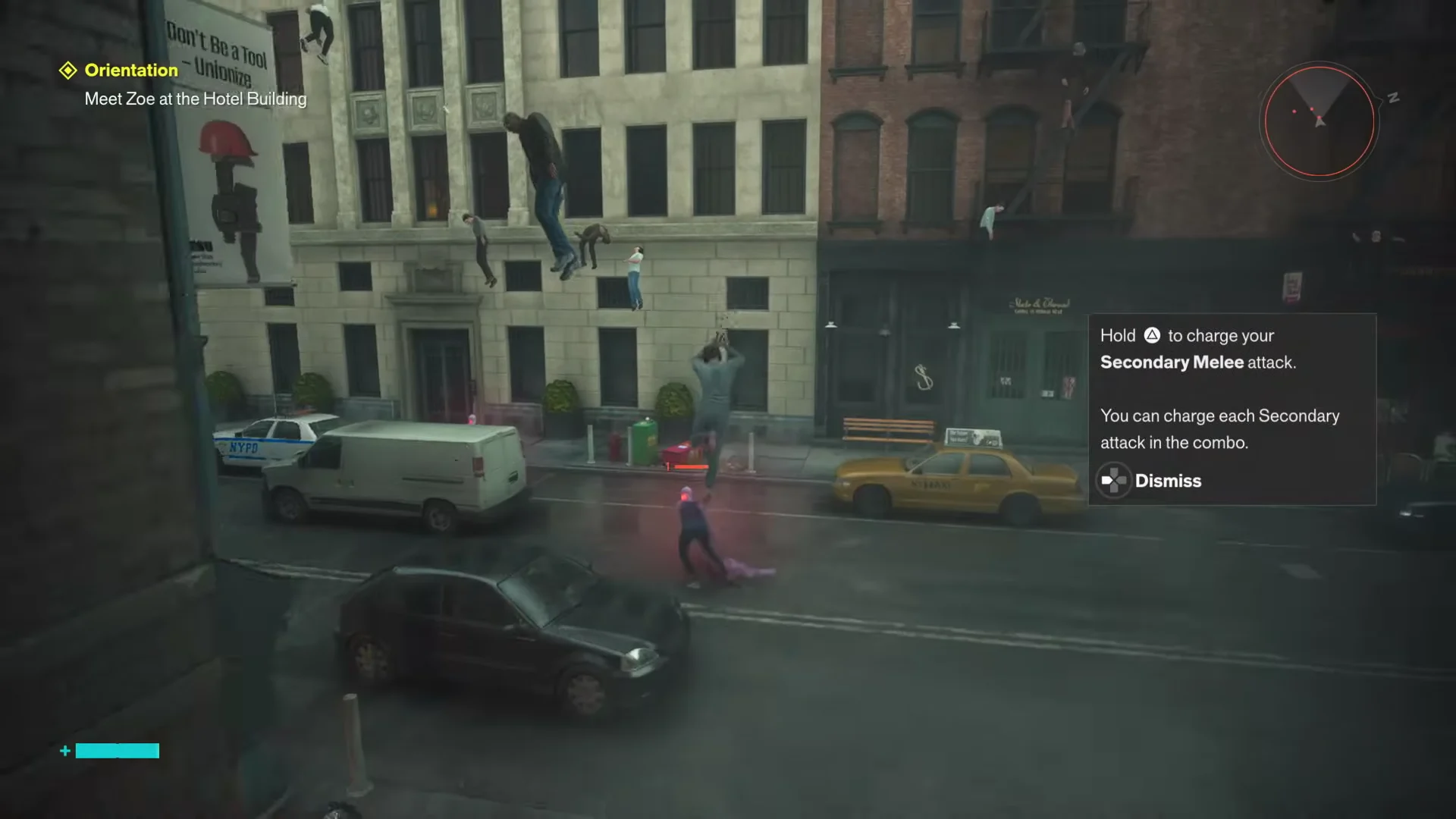 Street alley combat
