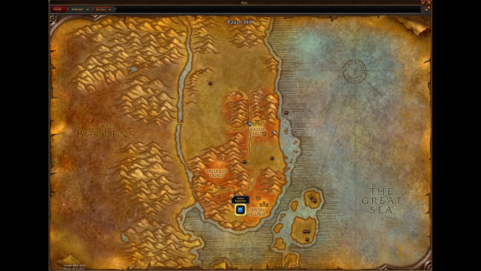 First Map Check