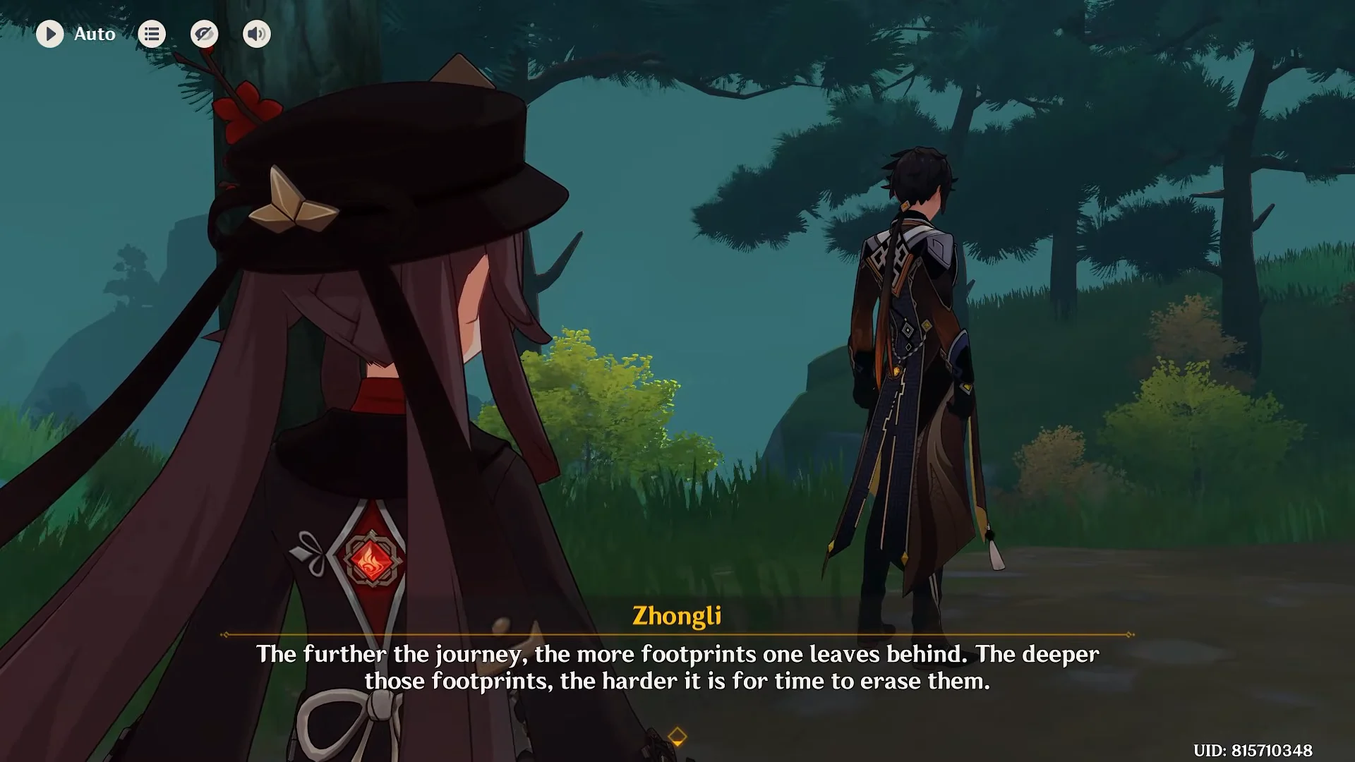 Zhongli Describes the Journey