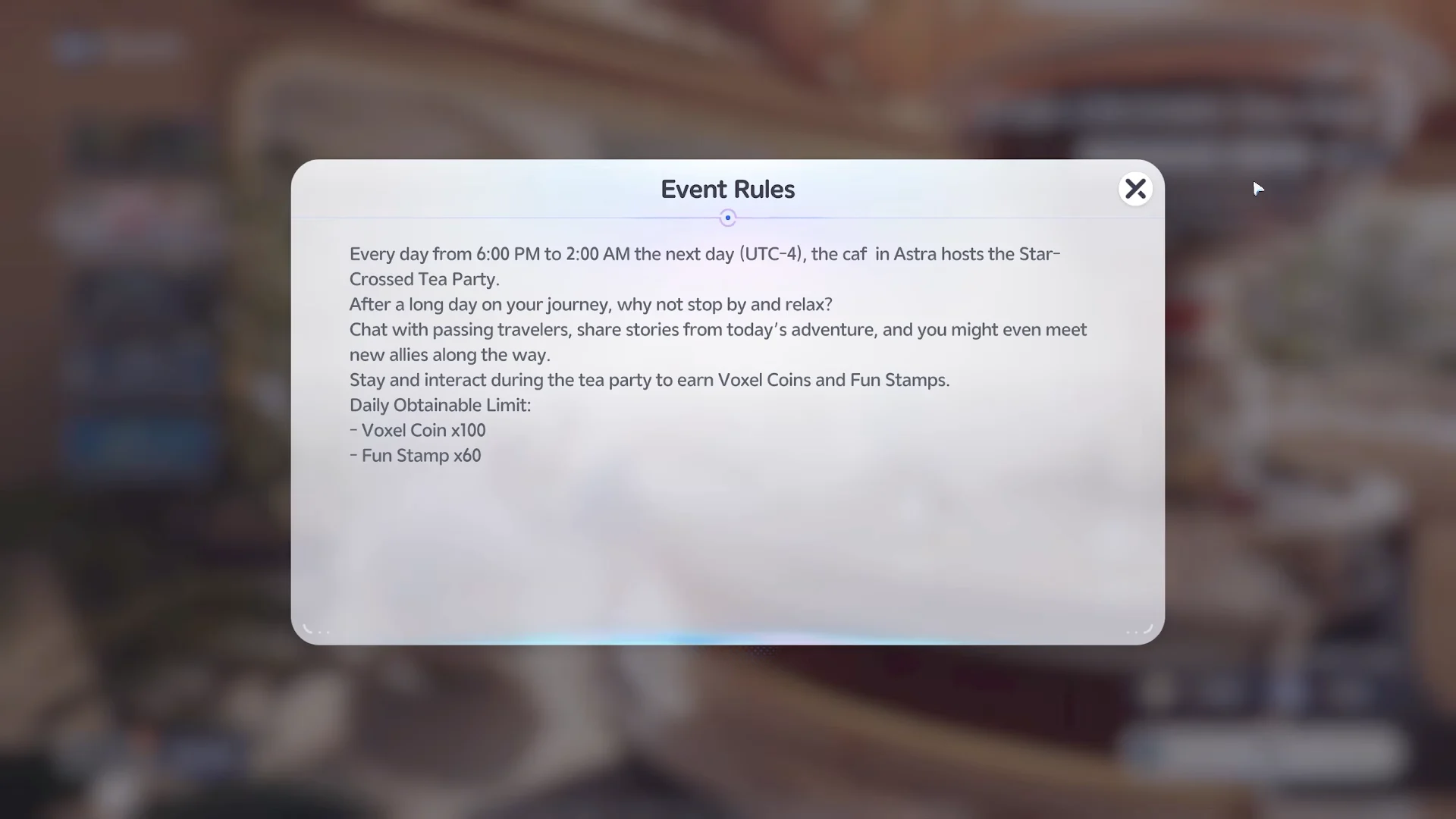 Event Rules