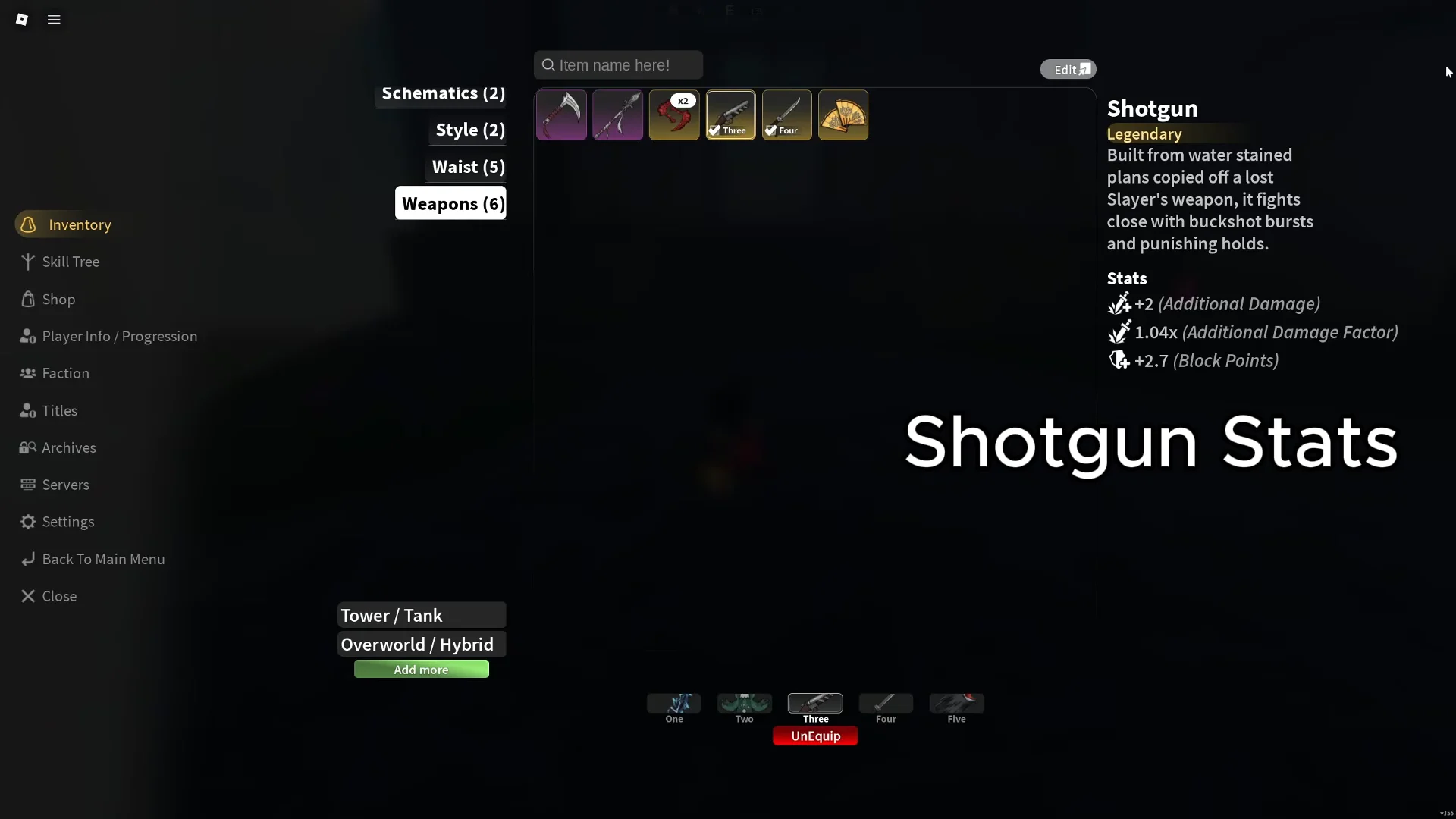 Shotgun Stats