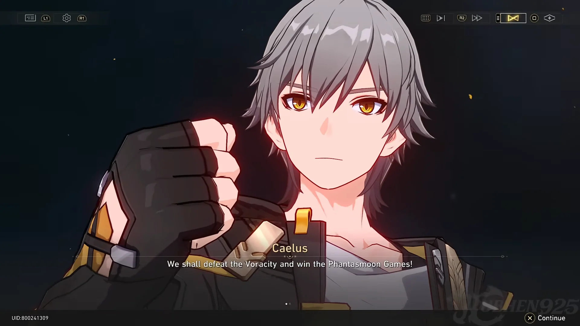 Caelus Chooses His Stand