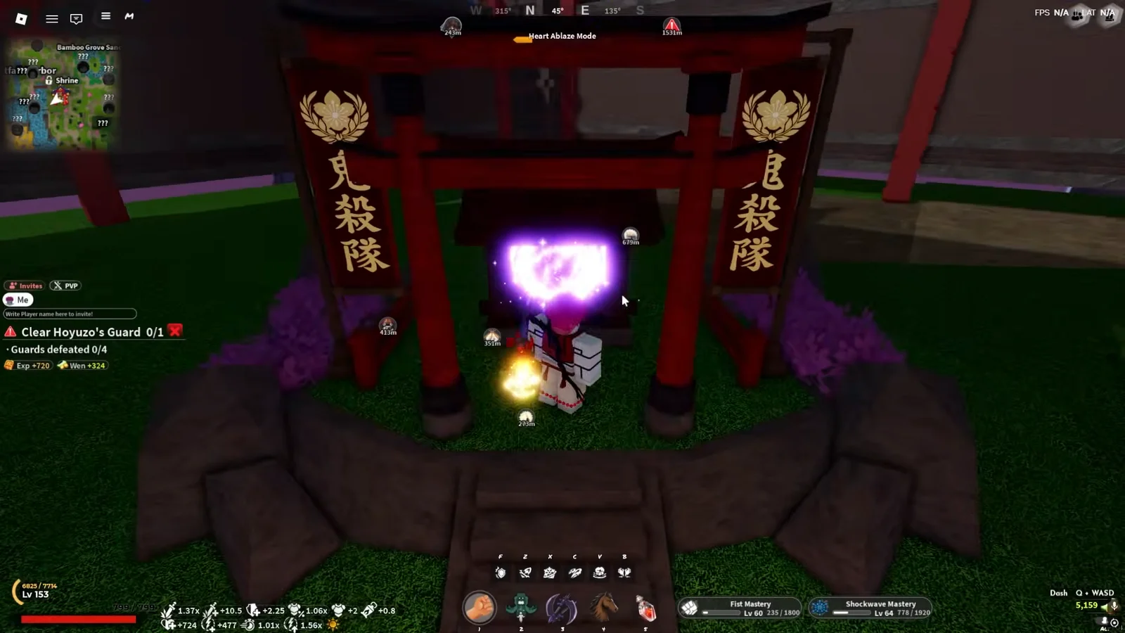 Map Shrines & Entering Muzan's Lair