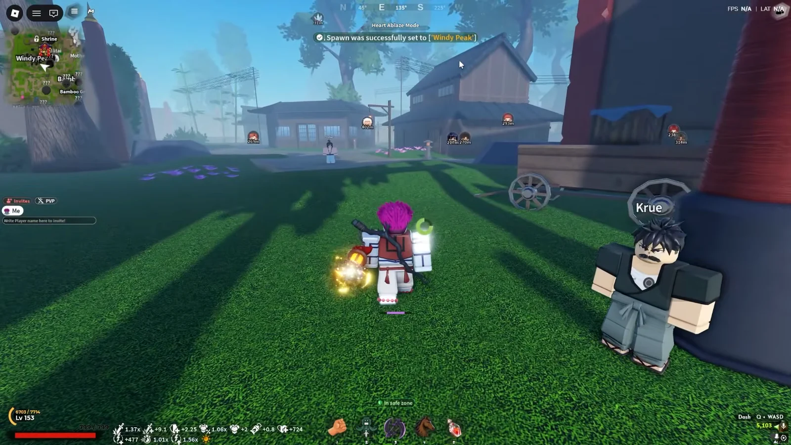 Starting Quests & Katana Shop