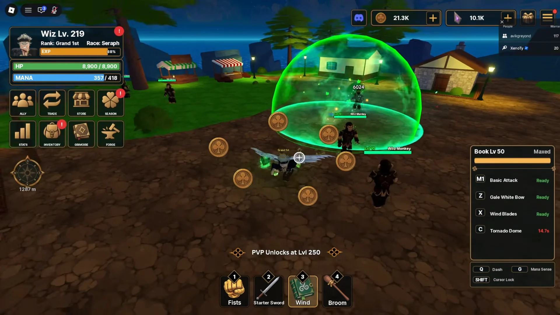 Wind Grimoire Showcase