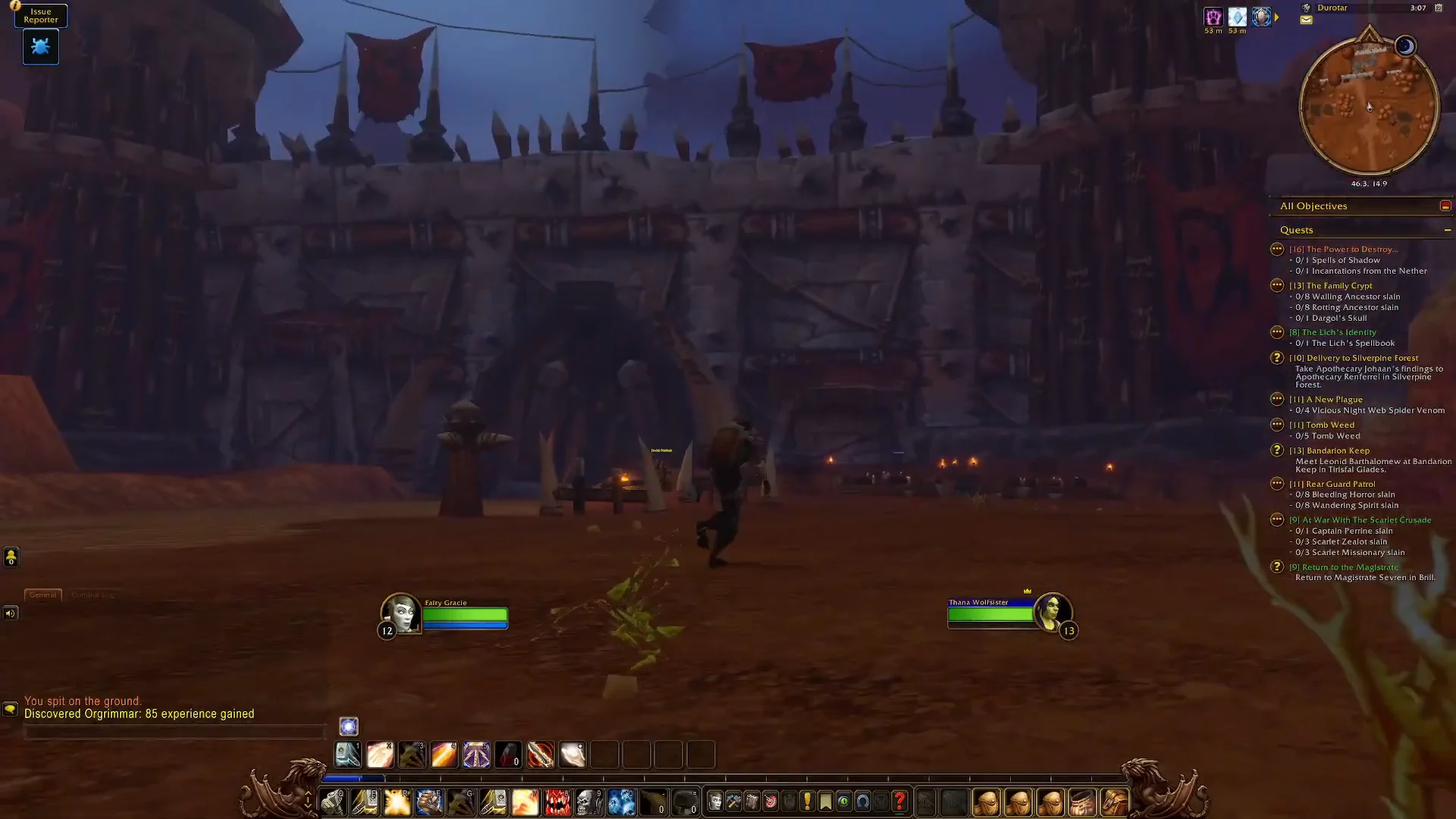 Exiting Orgrimmar Gate