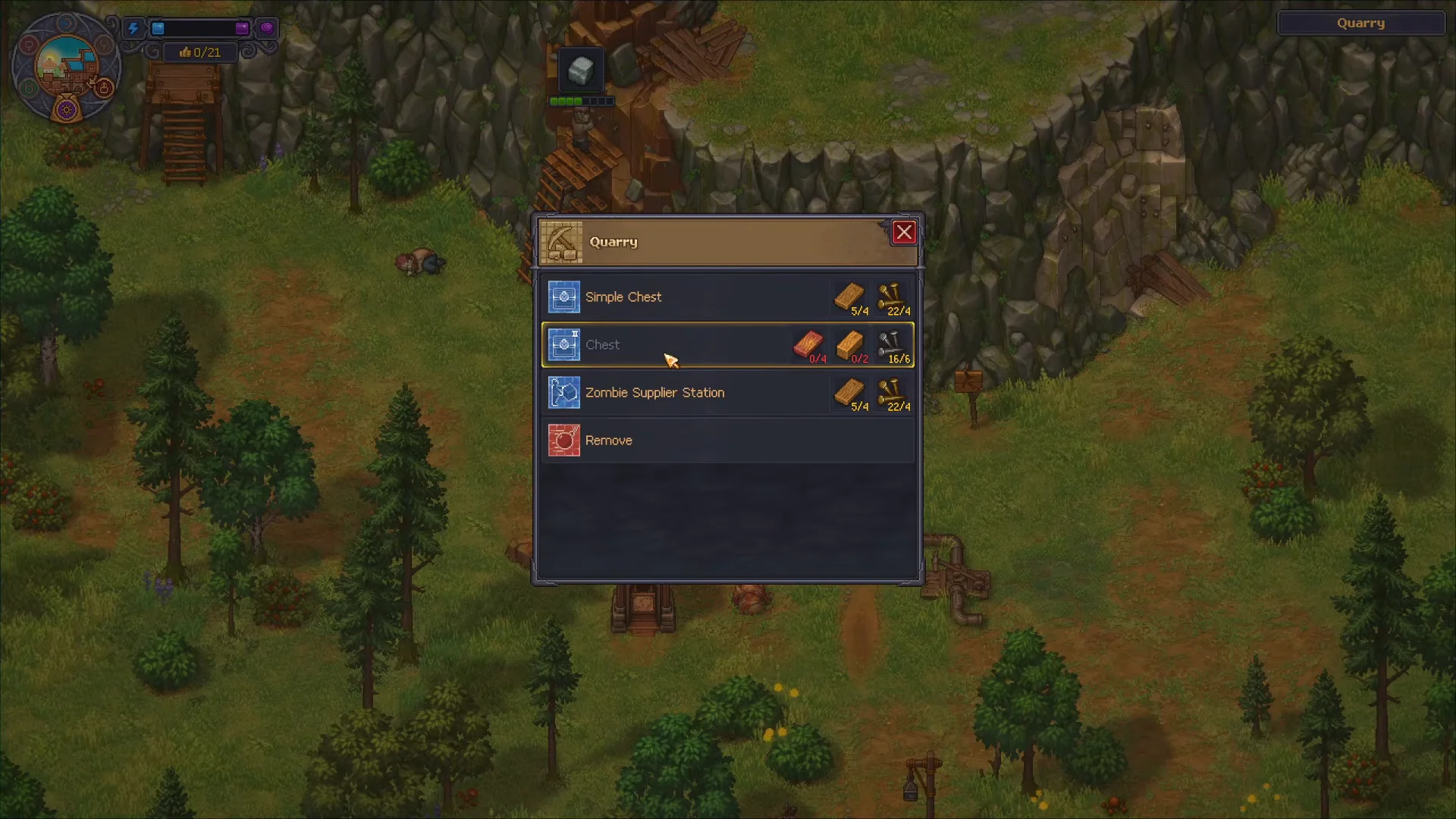 Zombie Quarry Setup & Station Requirements