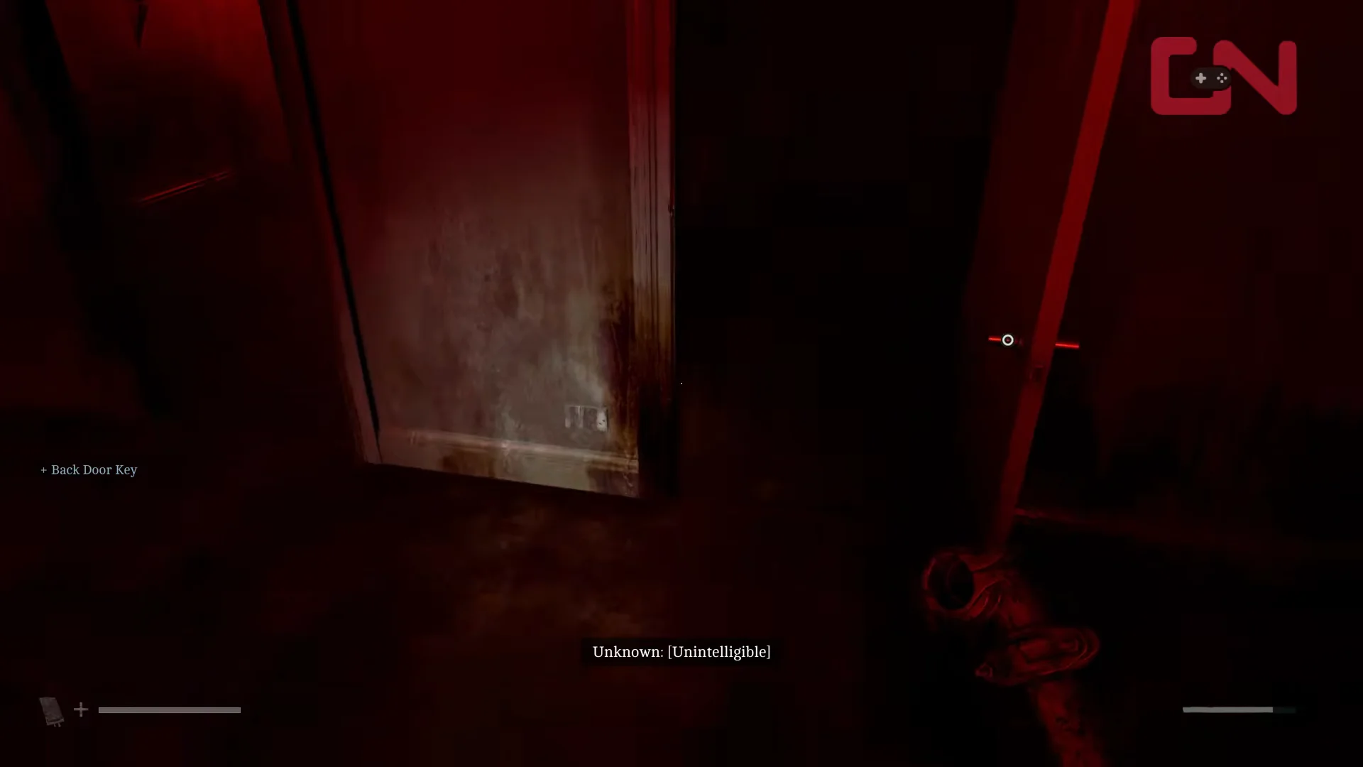 Retrieving Back Door Key