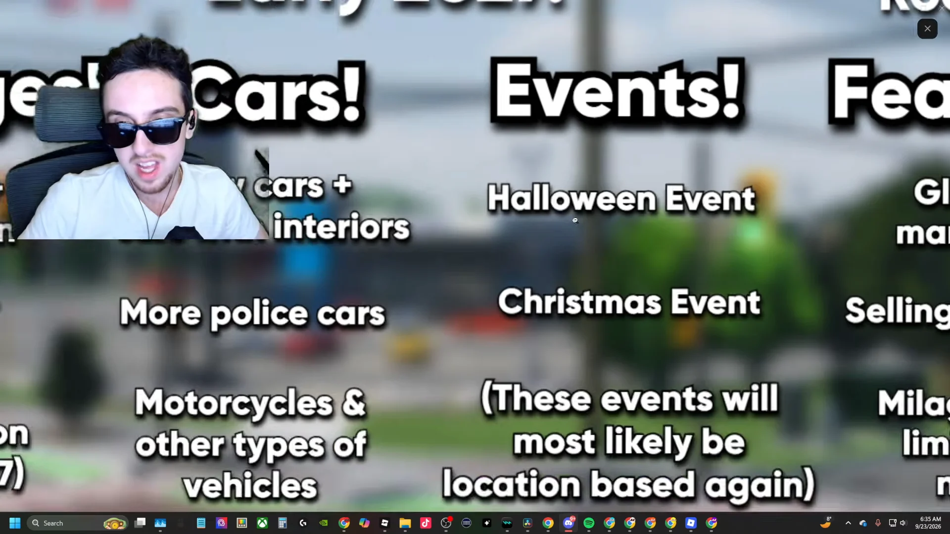 Roadmap: Halloween and Christmas Events