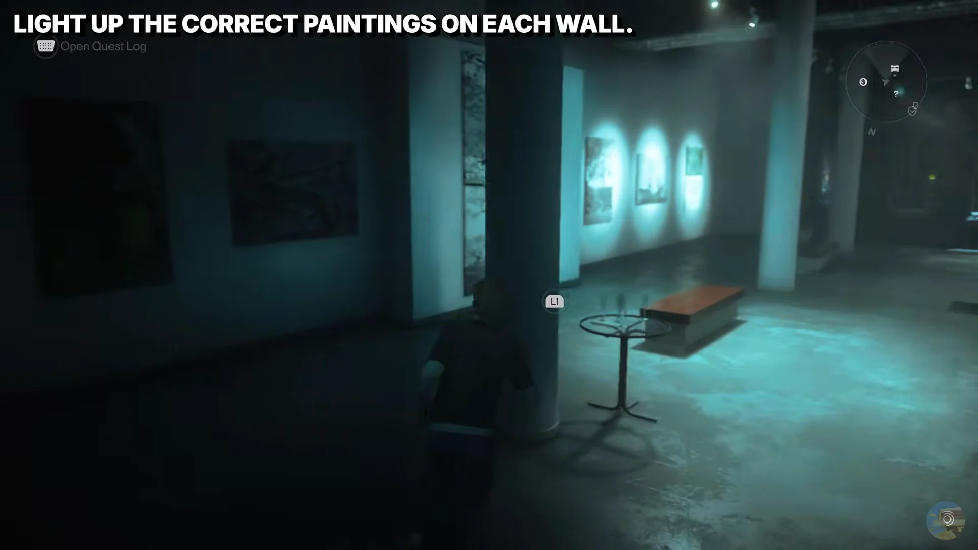 Wall 2 spotlight