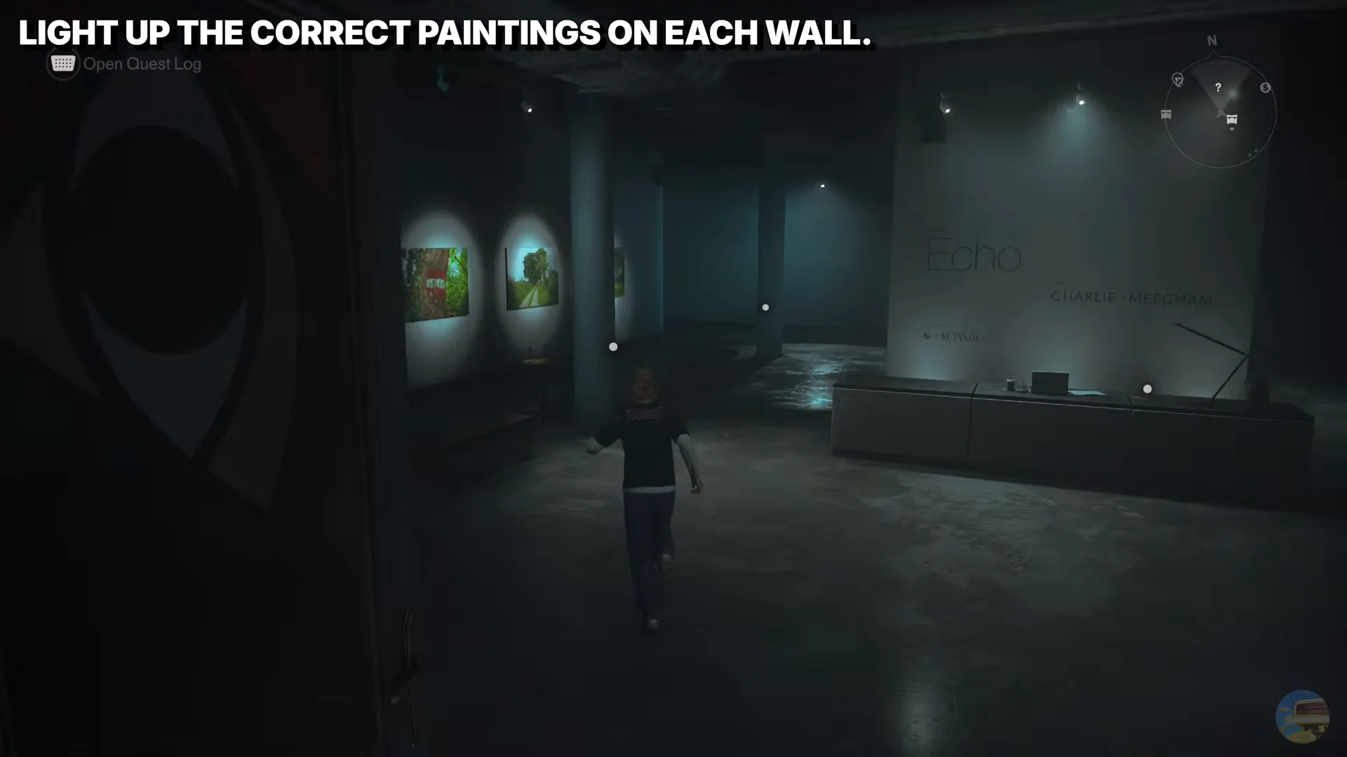 Wall 1 spotlight