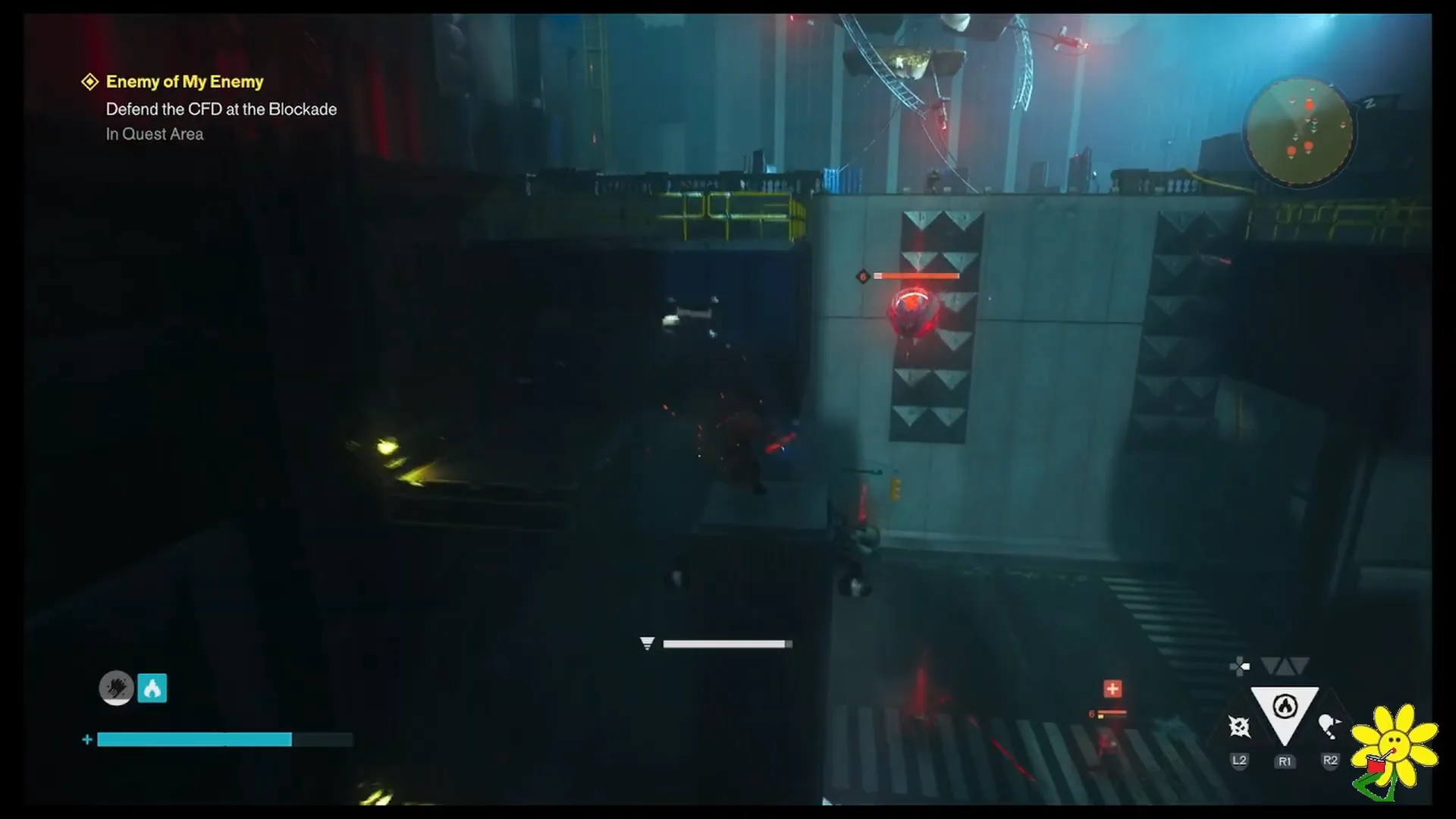 Defending at the Blockade