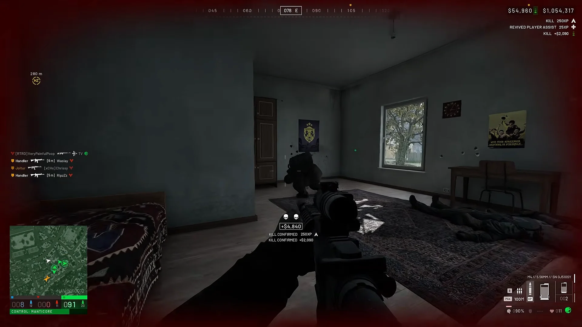 Bedroom Ambush & Clear