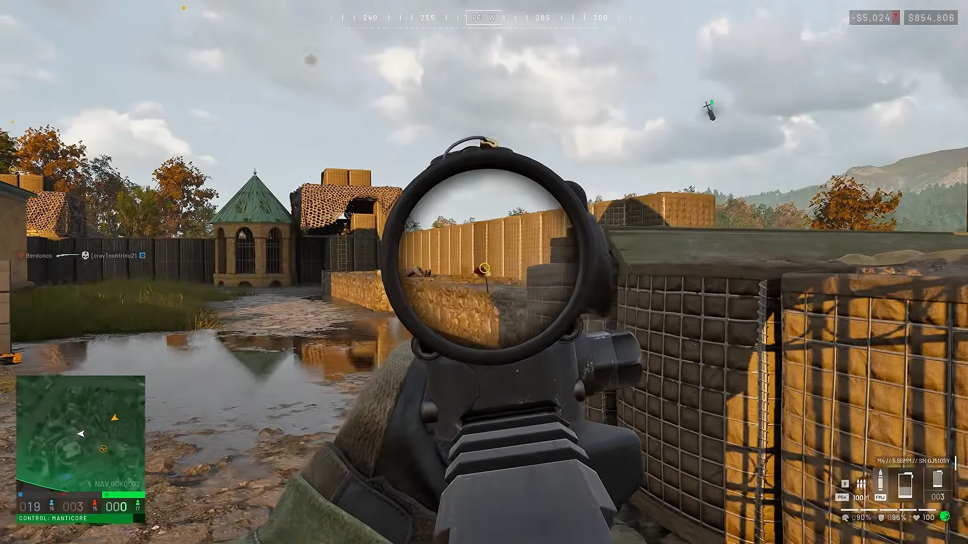 Courtyard Wall Defense