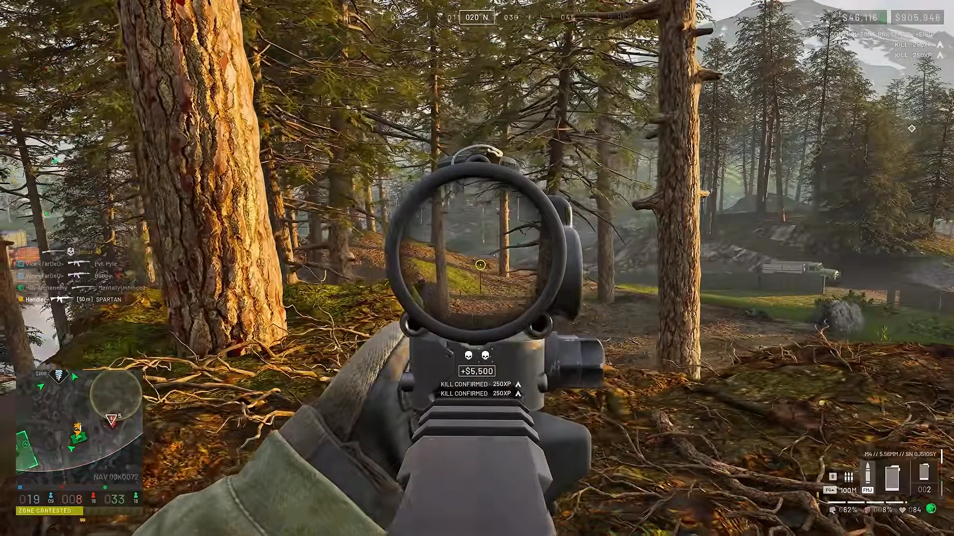 Valley Tree Line Engagements