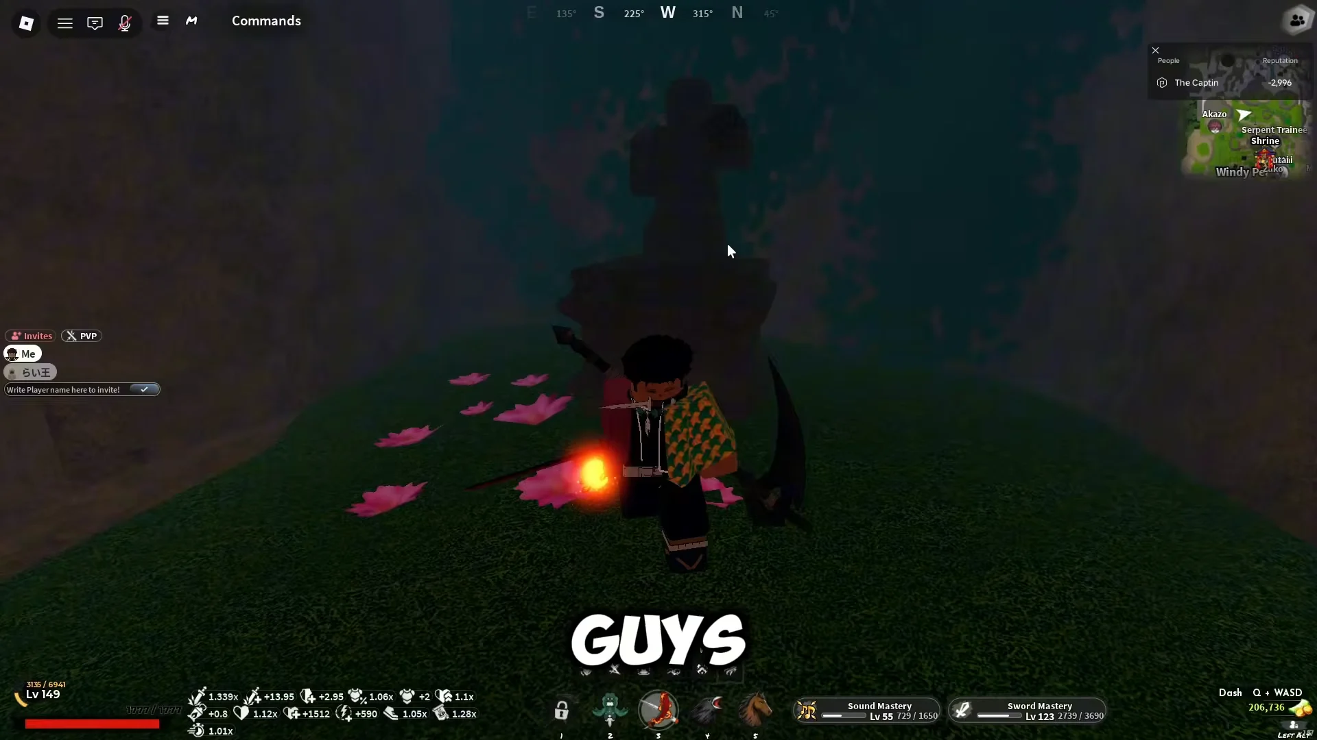 Demonstrating Statue Auto-Clicking