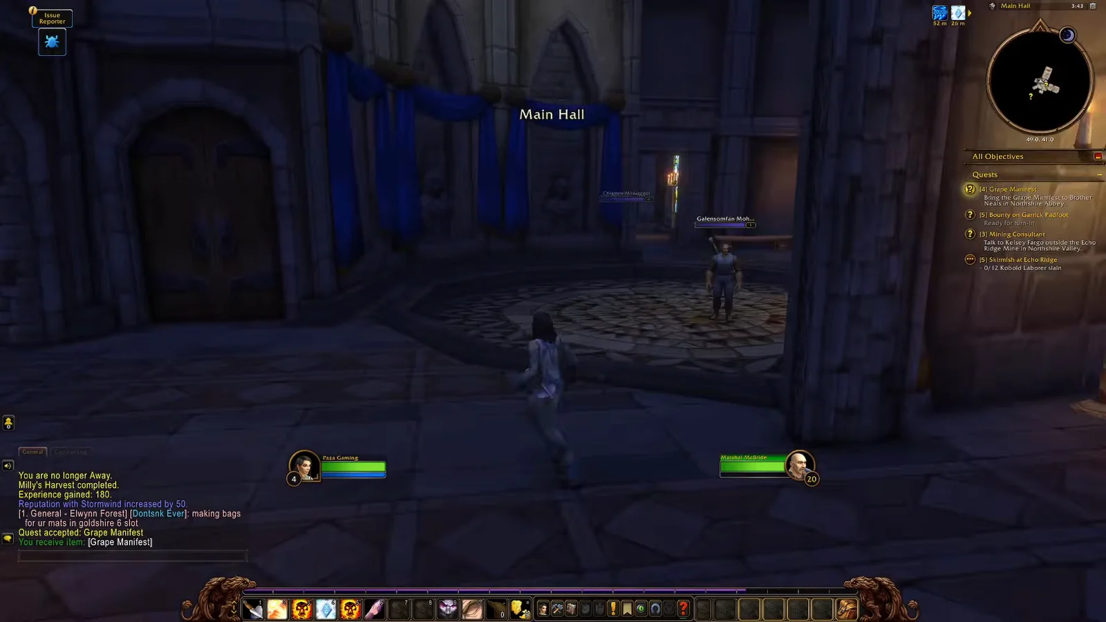 Navigating the Main Hall