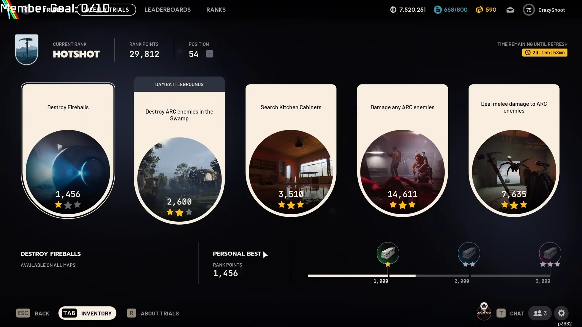 Checking Leaderboards and Trials