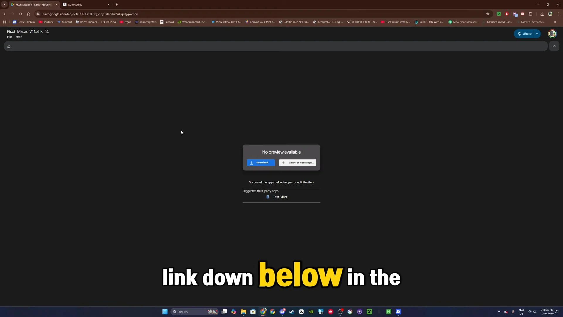 Downloading the Script