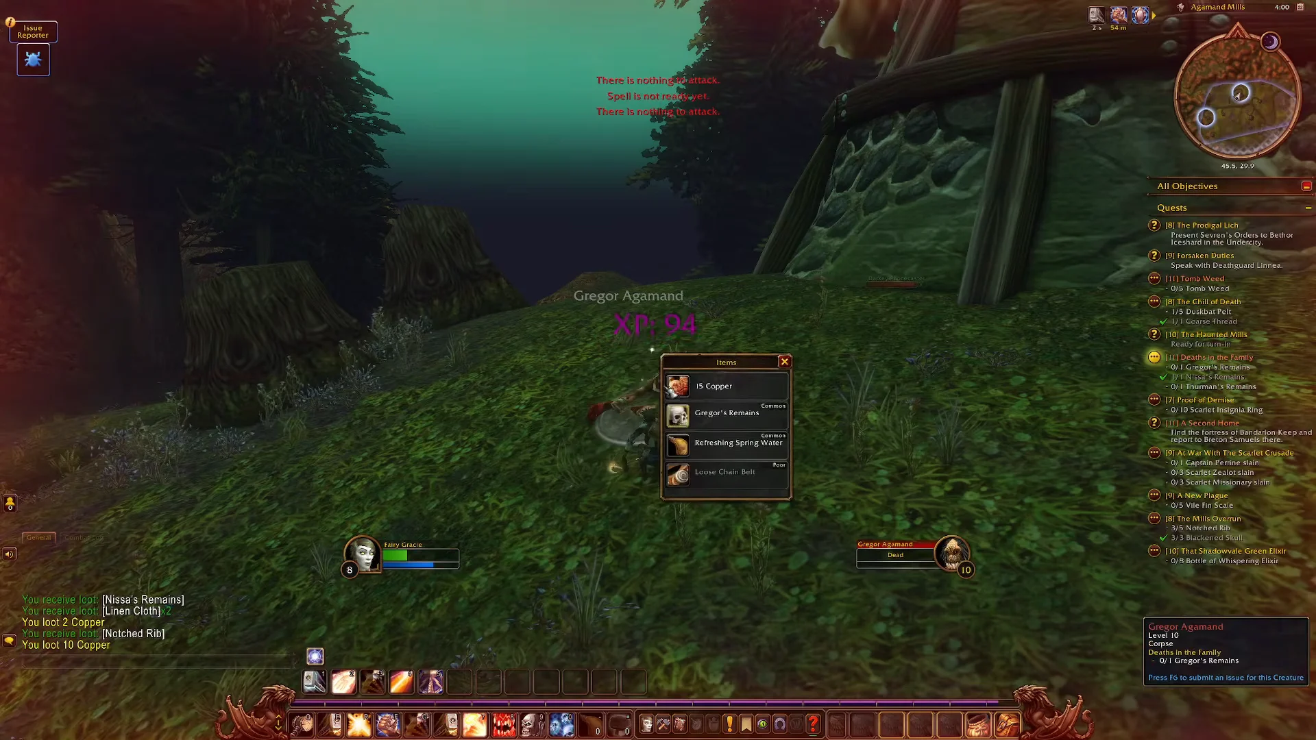 Defeating Gregor Agamand