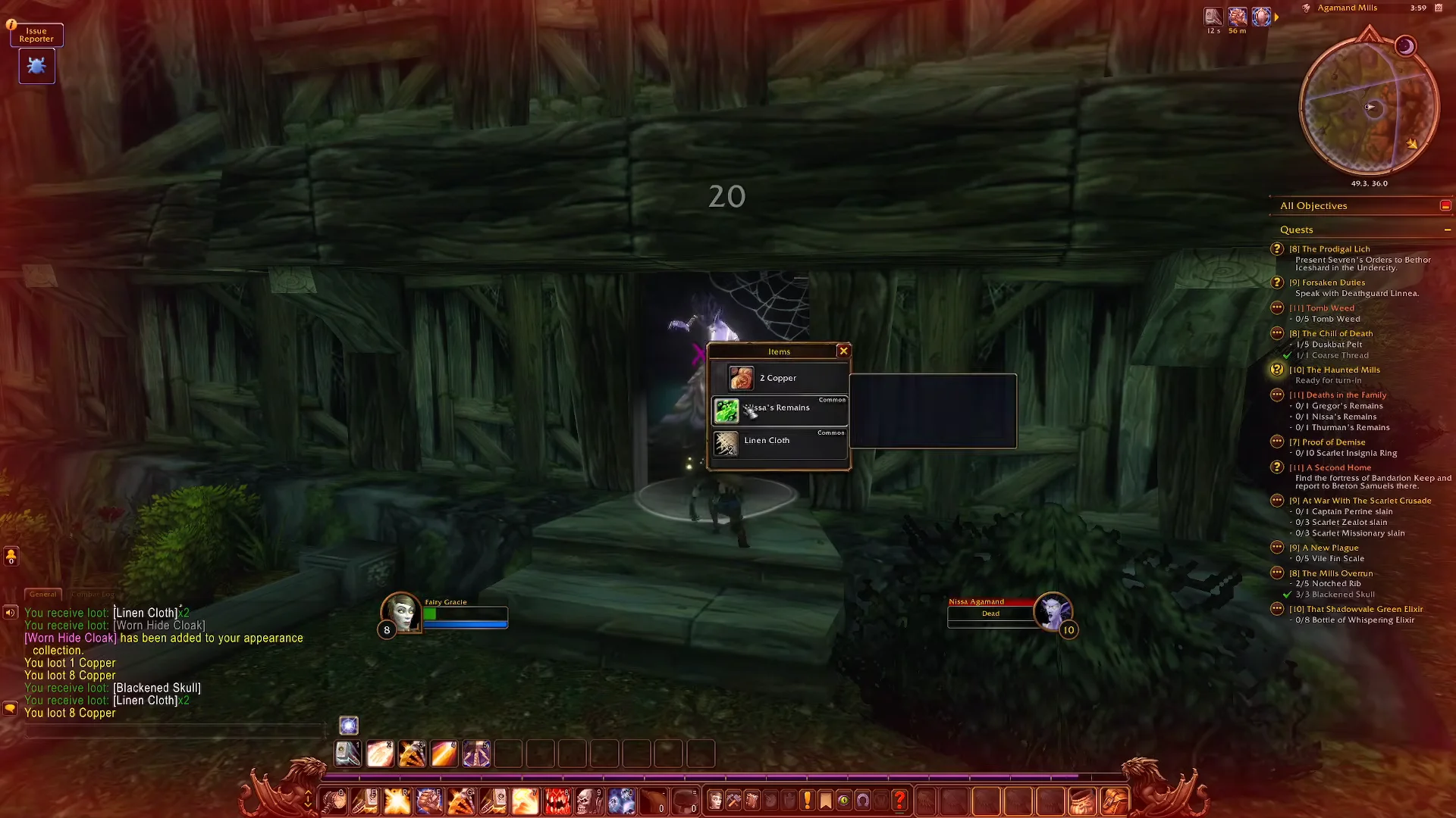 Defeating Nissa Agamand