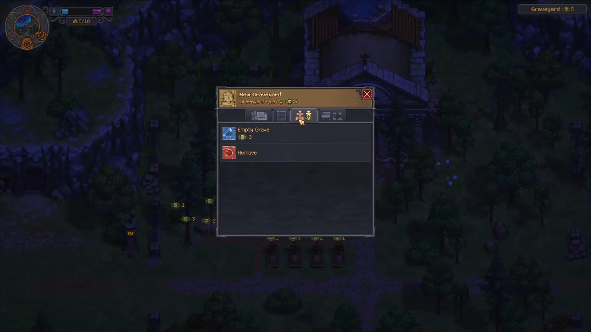 Placing Grave Sites
