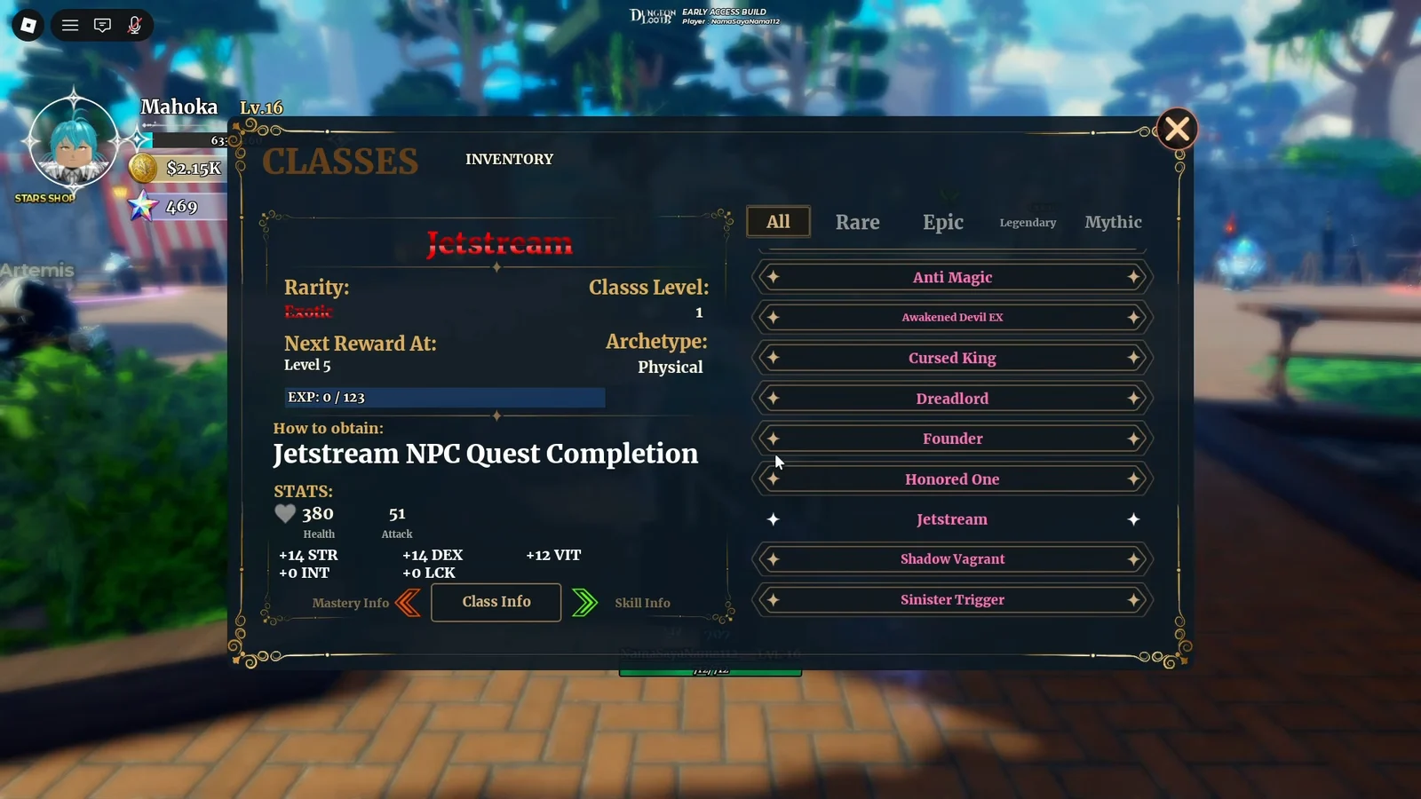 Tip 4: Checking Class Stats