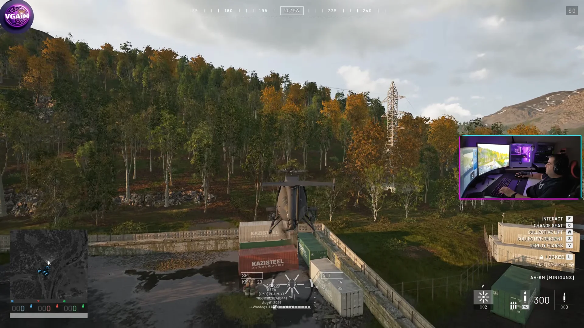 Starting Engine and Lift-off