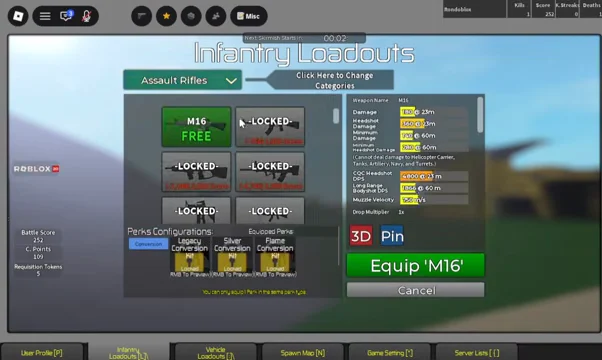 Checking Score Requirements for Locked Weapons