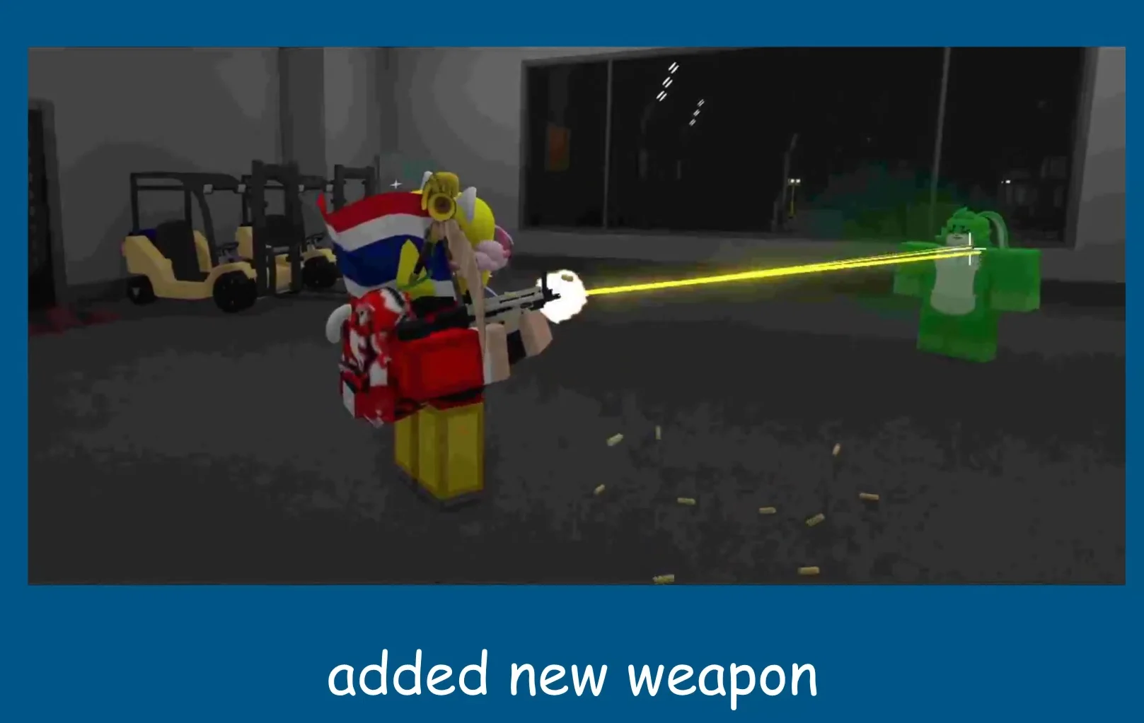 Added new weapon