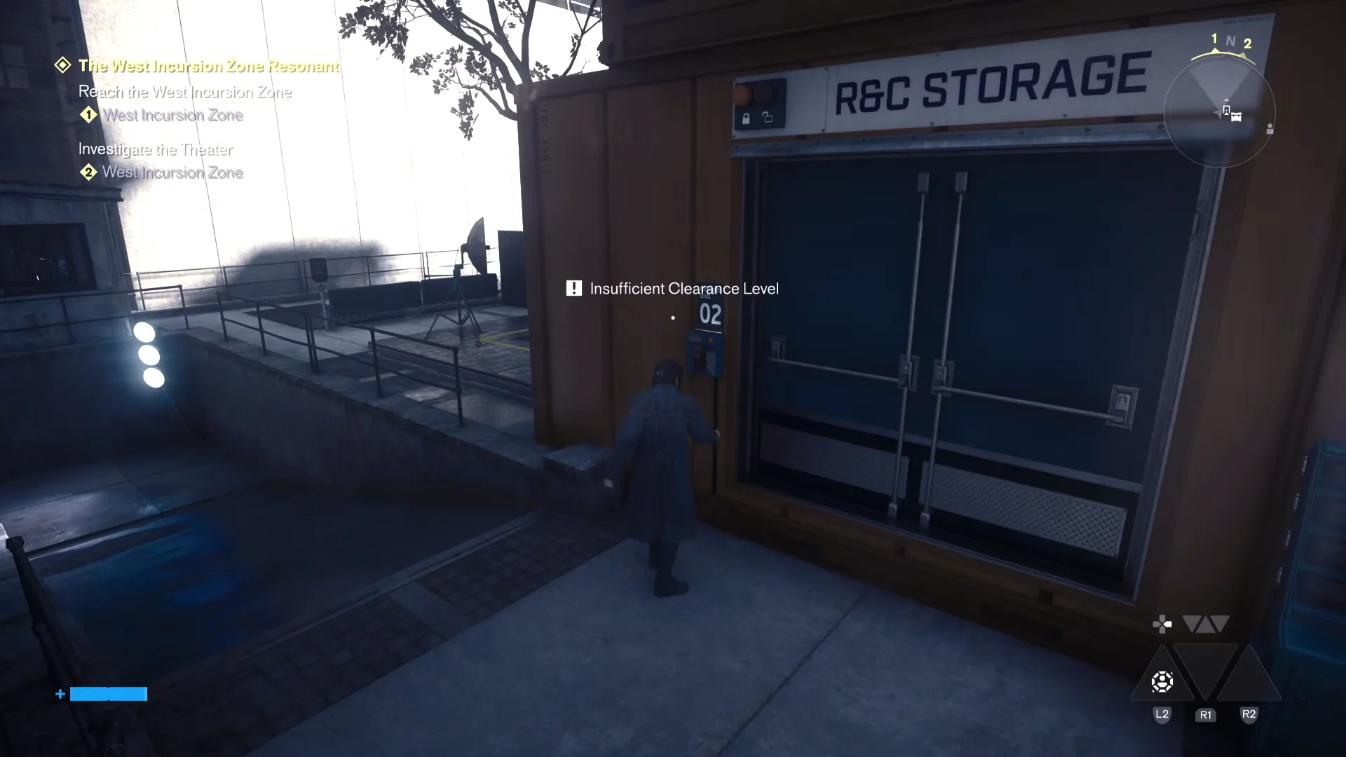 Checking the R&C Storage door