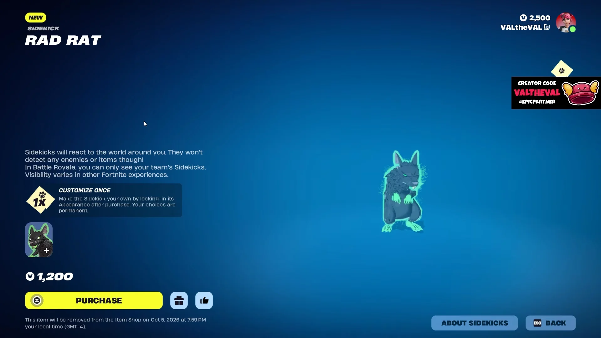 Item Shop Overview & Purchase