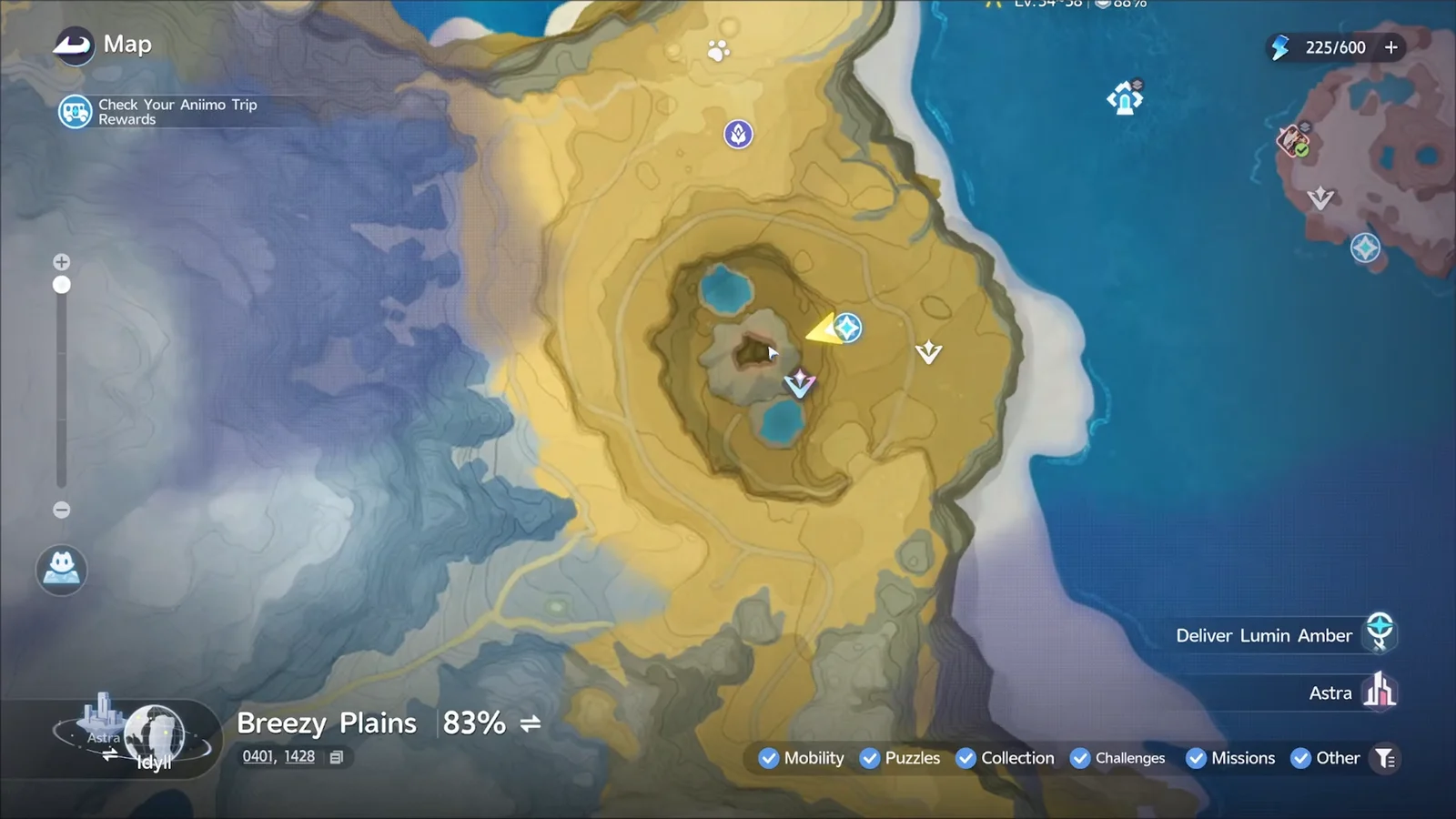 First Location Map