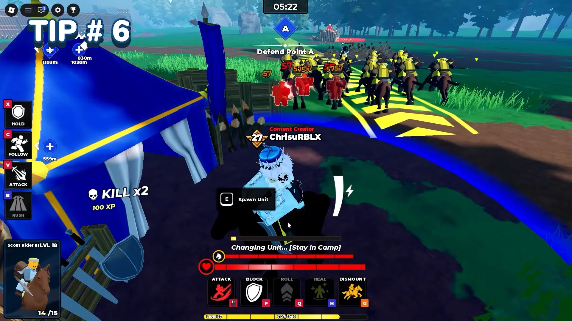 Tip #6: Capture Camps