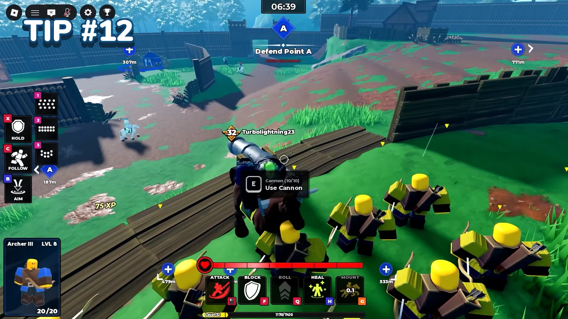 Tip #12: Protect Archers