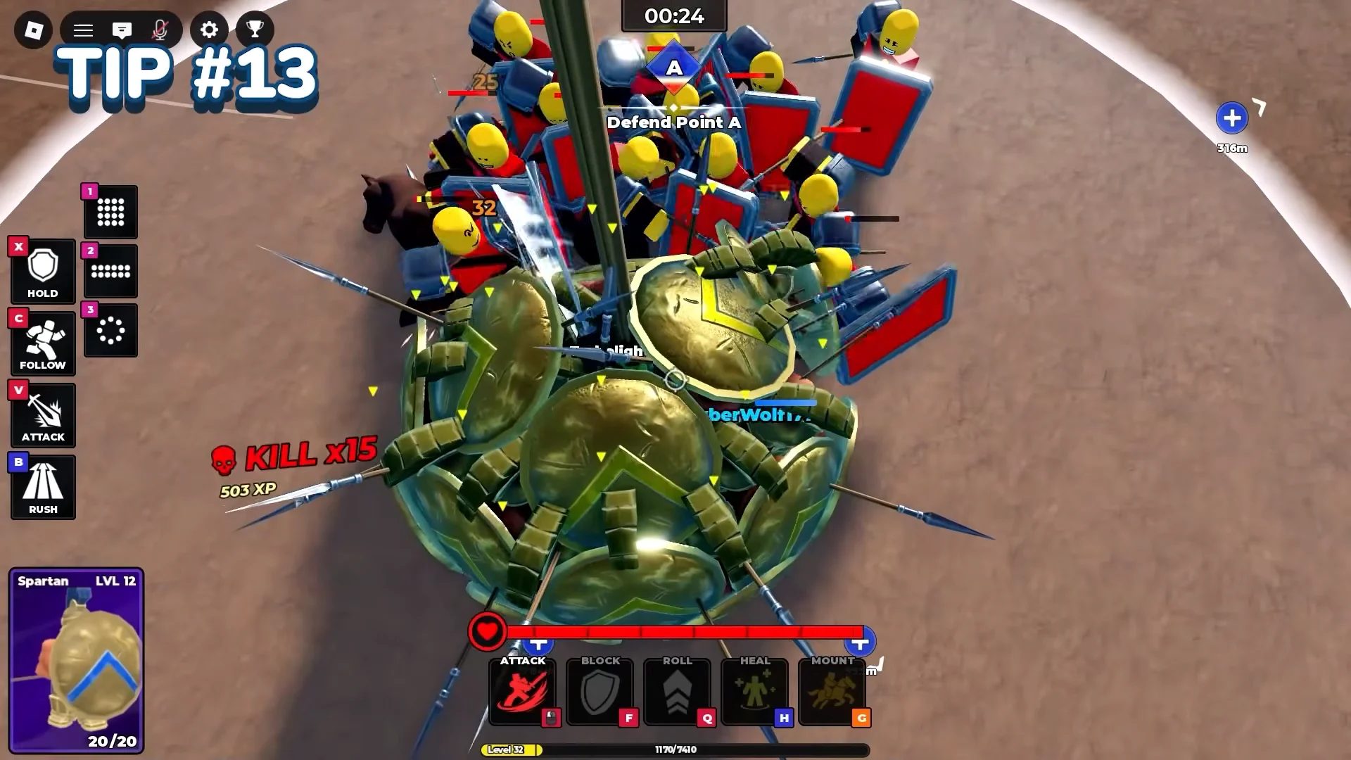 Tip #13: Hold Circle