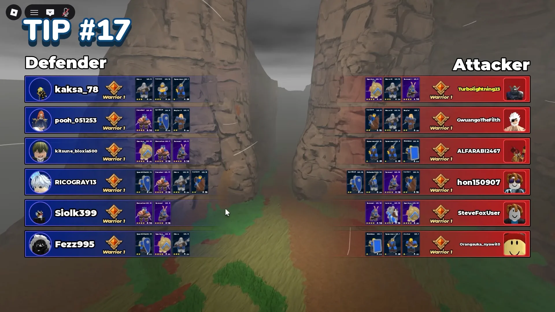 Tip #17: Analyze Enemy Lineup