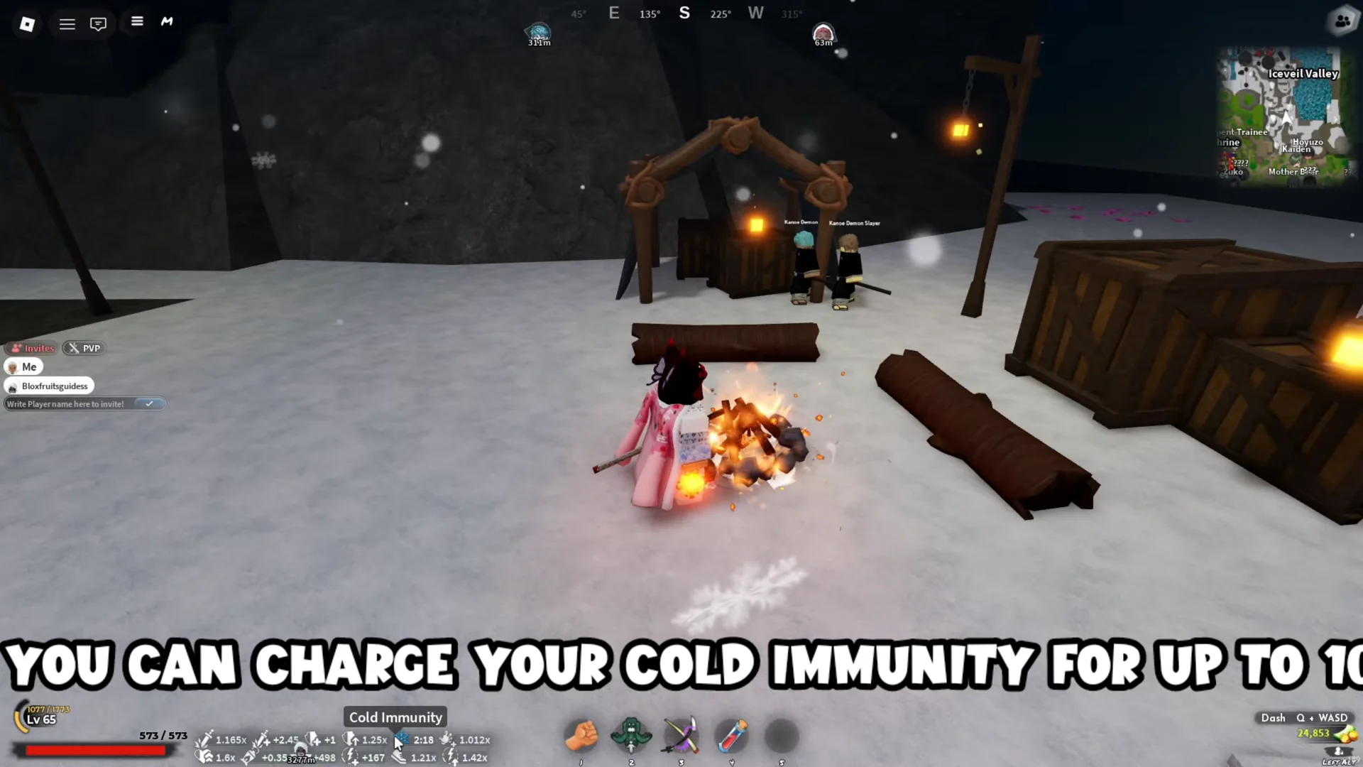 Charging at Campfire