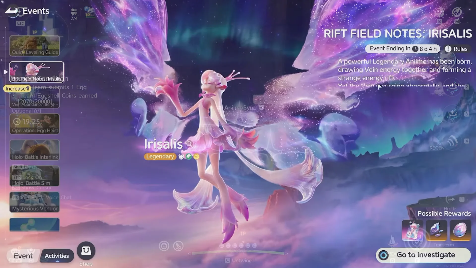 Irisalis and Holo-Battle Teasers
