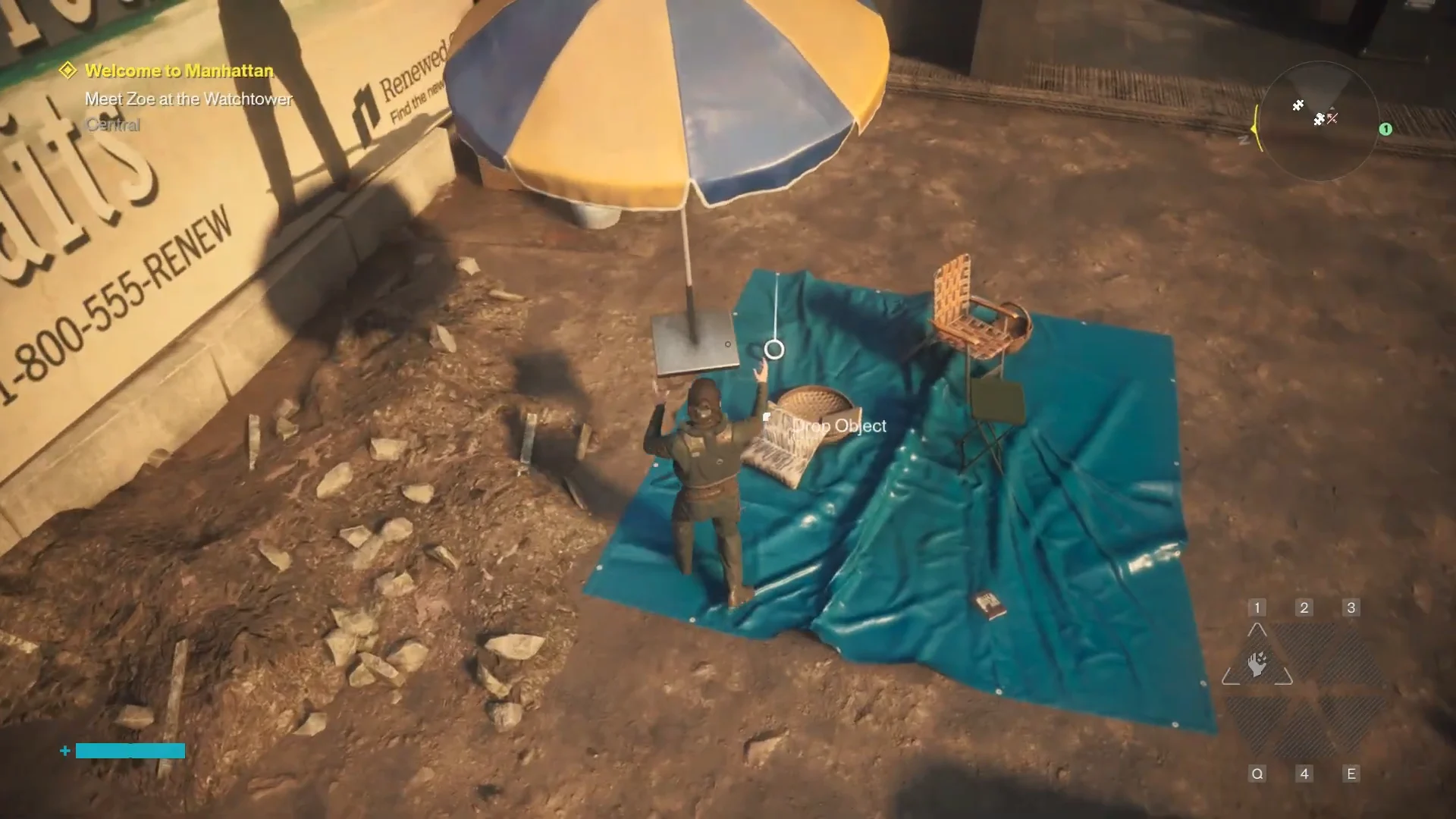 Retrieving the Umbrella