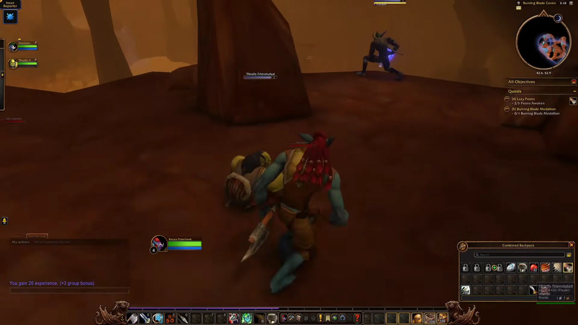 Waiting for Yarrog Baneshadow