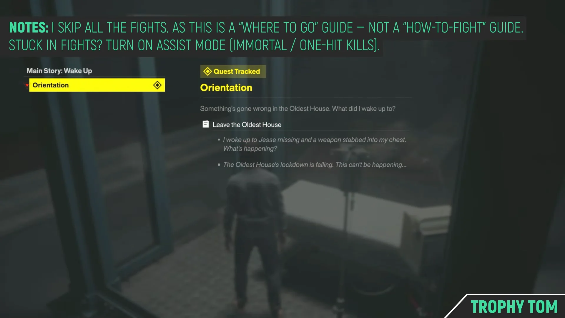 Quest briefing