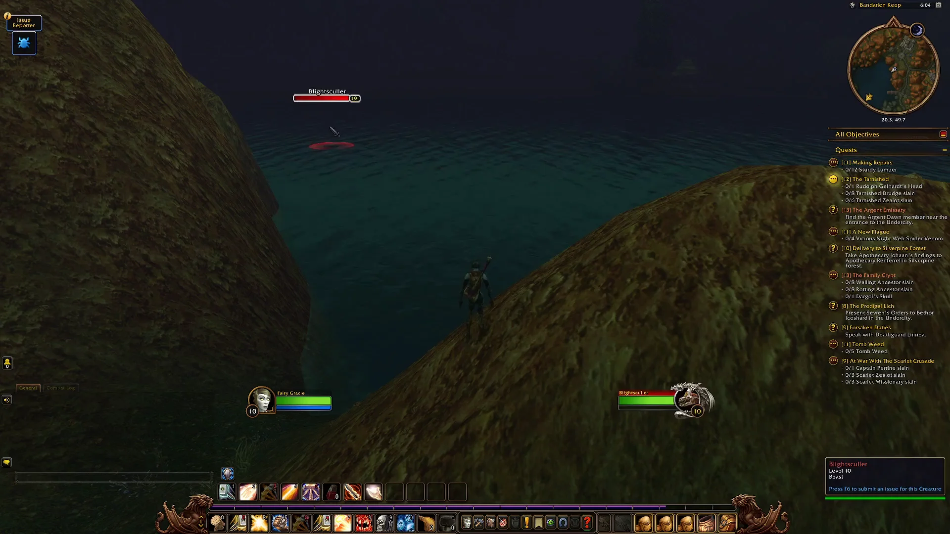 Finding Blightscaller
