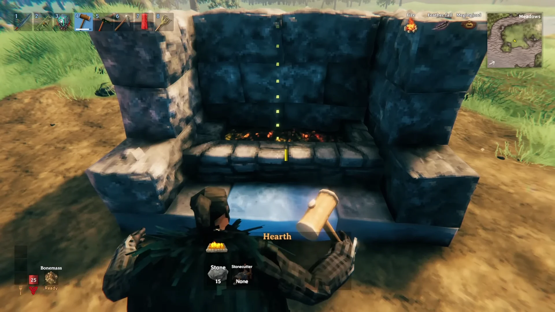 Placing the Hearth