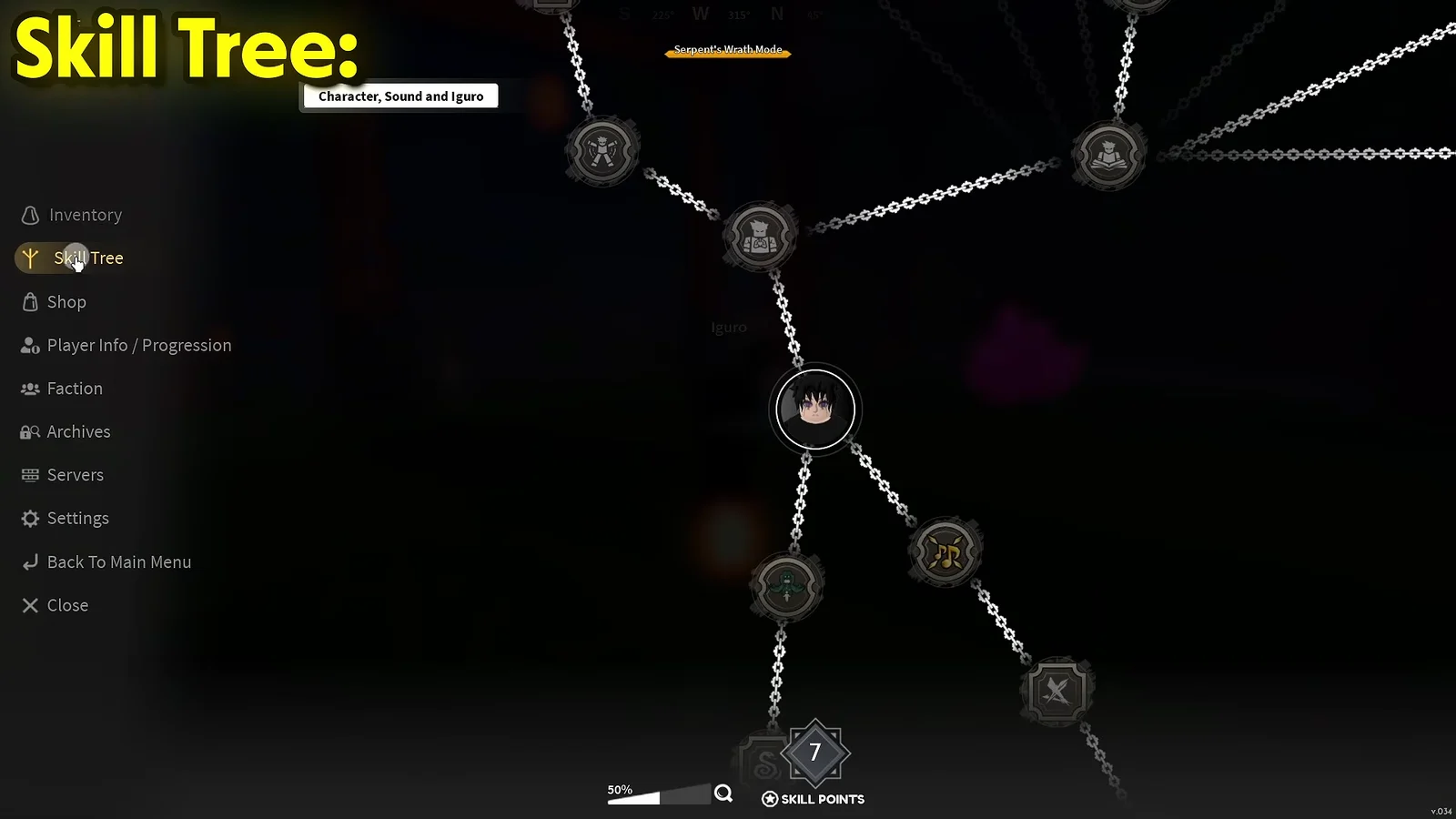 Skill Tree