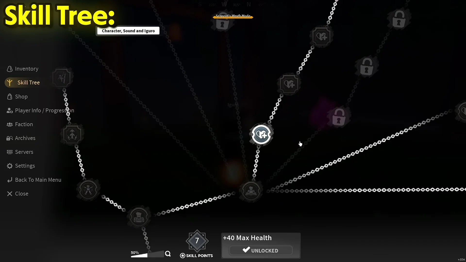 Skill Tree